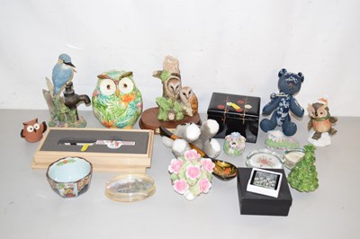 Lot 170 - Mixed lot various animal ornaments,...