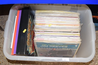 Lot 192 - Large box LP records