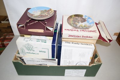 Lot 200 - Box of collectors plates