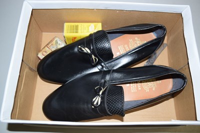 Lot 212 - Pair of size 9 Saxone shoes and other assorted...