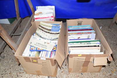 Lot 217 - Three boxes various books relating to...