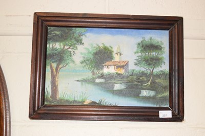 Lot 237 - Mejorca 86 framed oil on canvas