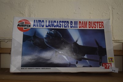 Lot 519 - AIRFIX LANCASTER B111 DAMBUSTER CONSTRUCTION KIT