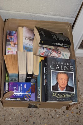 Lot 250 - Books to include paperback fiction and biography