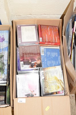 Lot 254 - Box of cd's