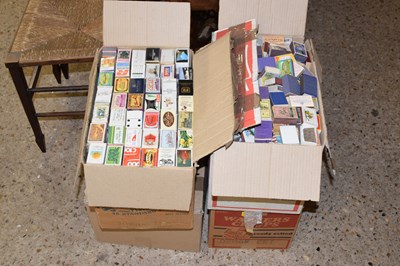 Lot 271 - Four boxes of match boxes