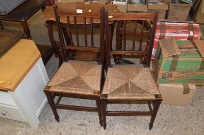 Lot 272 - Pair of dining chairs