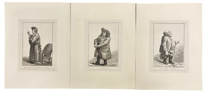 Lot 1 - Three Etchings. Joseph Franz von Goez. 1784....