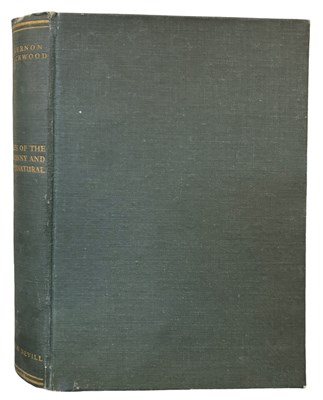Lot 11 - HORROR STORIES. ALGERNON BLACKWOOD. Tales of...