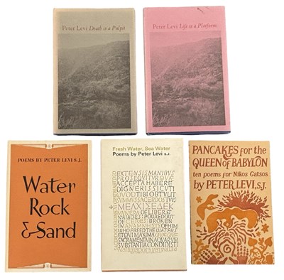 Lot 24 - BLACK RAVEN PRESS. PETER LEVI. Five titles...