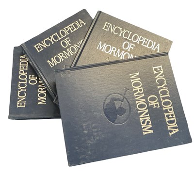 Lot 37 - Encyclopedia of Mormonism (Four Volume Set)....