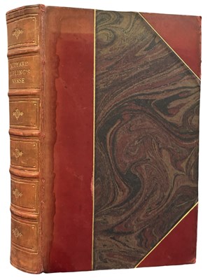 Lot 38 - RUDYARD KIPLING’S VERSE INCLUSIVE EDITION 1885-...