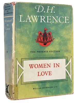 Lot 41 - D. H. Lawrence. Women in Love. Heninemann...