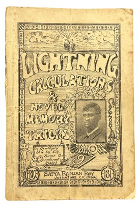 Lot 49 - INDIA - MAGIC TRICKS. Lightning Calculations &...