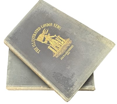 Lot 62 - ILLUSTRATED LONDON NEWS. 1869. Volumes 54 + 55....
