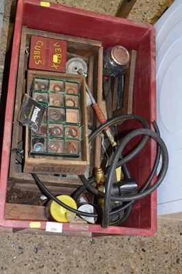 Lot 295 - Box of assorted tools
