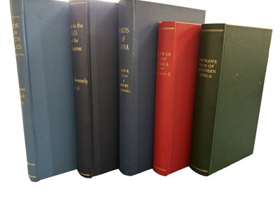 Lot 73 - ORNITHOLOGY. Five volumes, All recently bound...