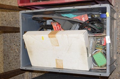 Lot 296 - Box of assorted tools
