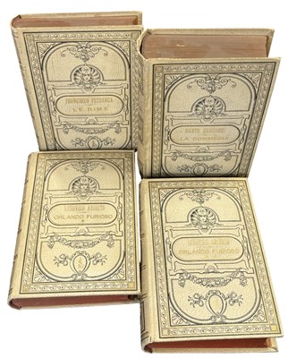 Lot 75 - DANTE ALIGHIERI La Commedia, 1890 with three...