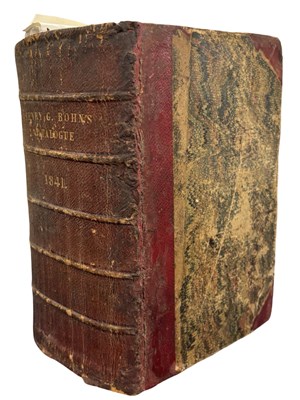 Lot 111 - HENRY BOHN’S ONE GUINEA CATALOGUE 1841. Bohn,...