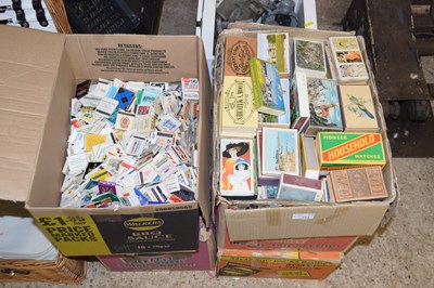 Lot 334 - Four boxes of matchboxes