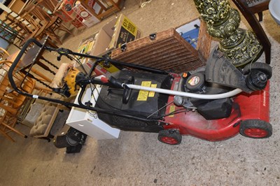 Lot 340 - A champion R484P lawnmower and a strimmer