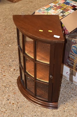 Lot 319 - Reproduction corner display cabinet