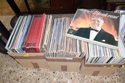 Lot 187 - Three boxes assorted records