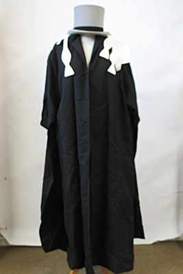 Lot 291 - An Ede & Ravenscroft academic gown, together...