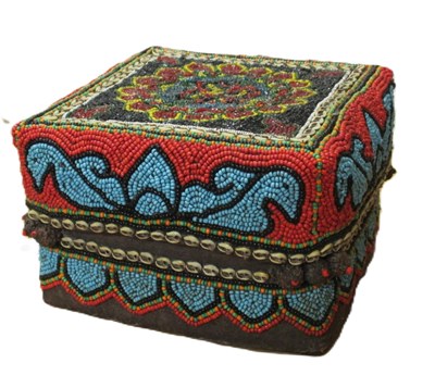 Lot 204 - A 20th century Indonesian / Sumatran beaded...