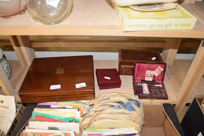 Lot 557 - MIXED LOT : CASED DESSERT CUTLERY, BOXED...