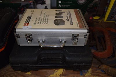 Lot 42 - A boxed masonary, pilot drill and cutter kit...