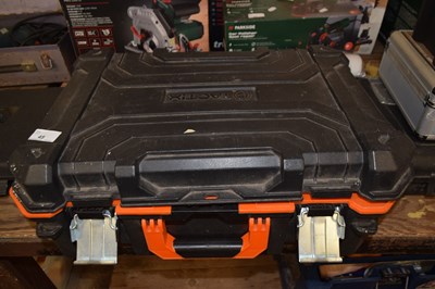 Lot 45 - A tool kit containing electrical pliers, multi-...