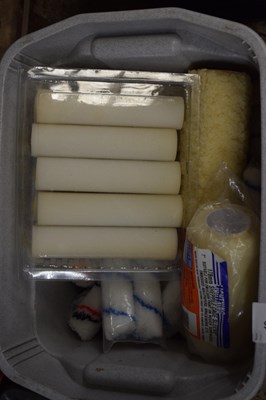 Lot 49 - A box containing various rollers - new