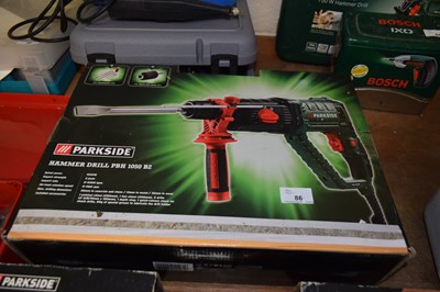Lot 86 - A Parkside hammer drill