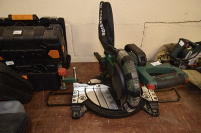 Lot 93 - A Parkside bench saw with adjustable angles