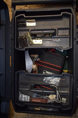 Lot 95 - A Stanley toolbox containing various...