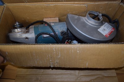 Lot 108 - A boxed Makita hand held 9" grinder, model...