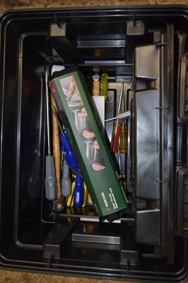 Lot 128 - A Parkside stacking toolbox - empty