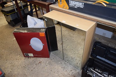 Lot 138 - A bathroom cabinet together with a bathroom...