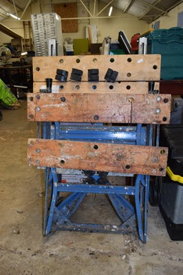 Lot 147 - A pair of work benches