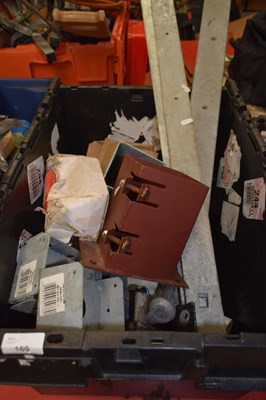 Lot 169 - Box containing various ironmongery to include...