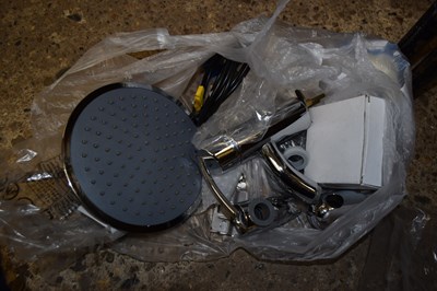 Lot 182 - Bag containing various shower accessories to...