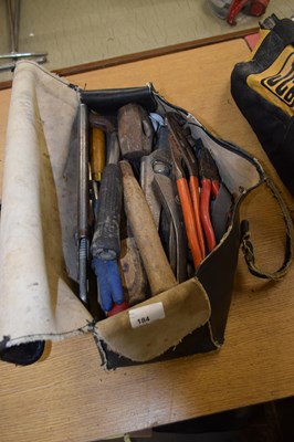 Lot 184 - Bag containing various tools to include...