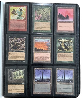 Lot 174 - MAGIC THE GATHERING: one binder of various...