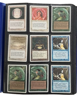 Lot 175 - MAGIC THE GATHERING: one binder of various...