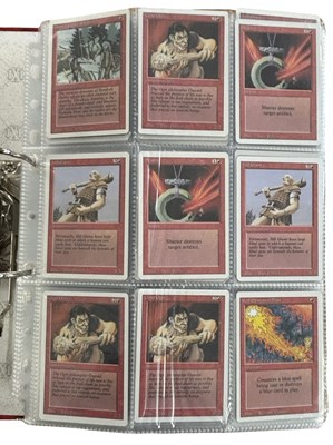 Lot 177 - MAGIC THE GATHERING: one binder of various...