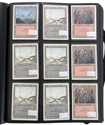 Lot 178 - MAGIC THE GATHERING: One binder containing a...