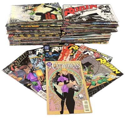 Lot 13 - Box of DC Robin comics c150 issues