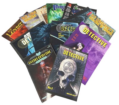 Lot 16 - Occult detective quarterly issues #1-6; H.P....